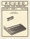 Dallas Atari Computer Enthusiasts issue Volume 4, Issue 2